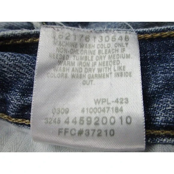 Vintage Levis SilverTab Jeans Mens‎ 38x29 Blue Bootcut Distressed Denim 90s Y2K